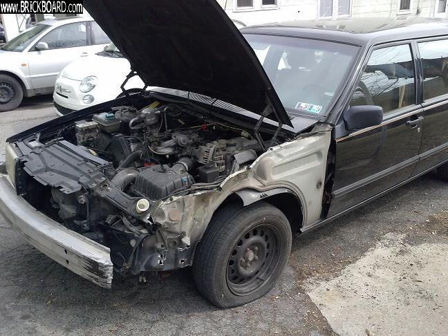 Volvo 900 -- 940 Accident 3