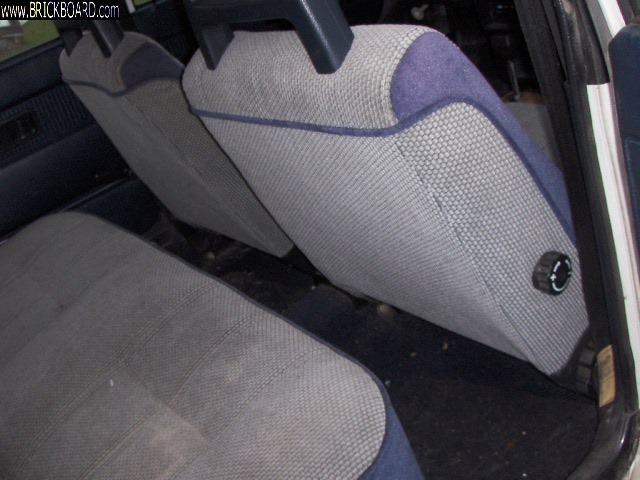 Volvo 200 -- White 245 cloth seats 2