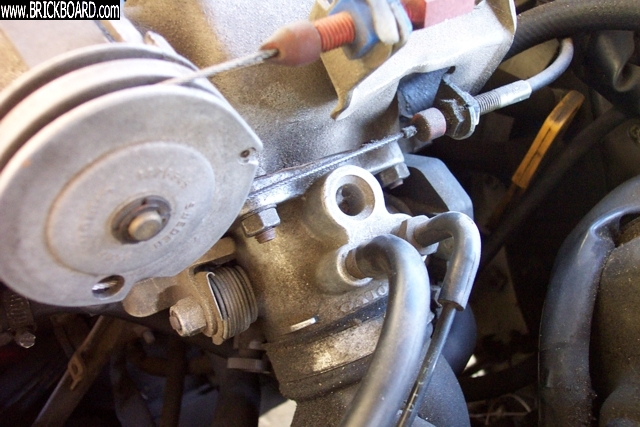 Volvo 200 -- Evaporative Emission Connection Intake Manifold