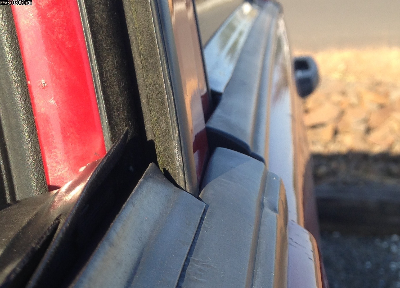Volvo 700 -- Door hanging oddly