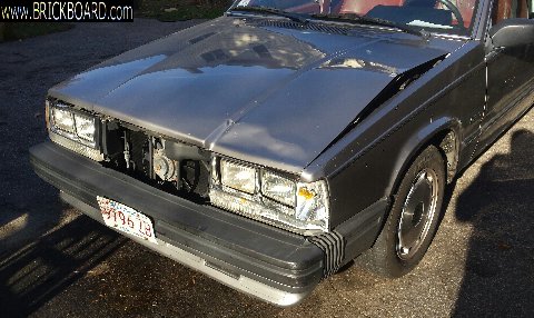 Volvo 700 -- 740 GLE Deer Hit