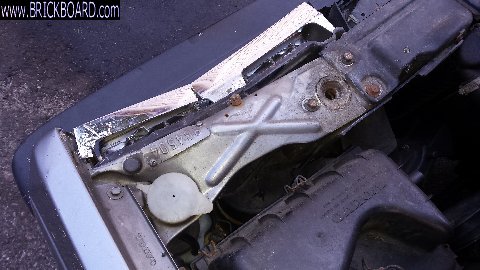 Volvo 700 -- 740 GLE Deer Hit