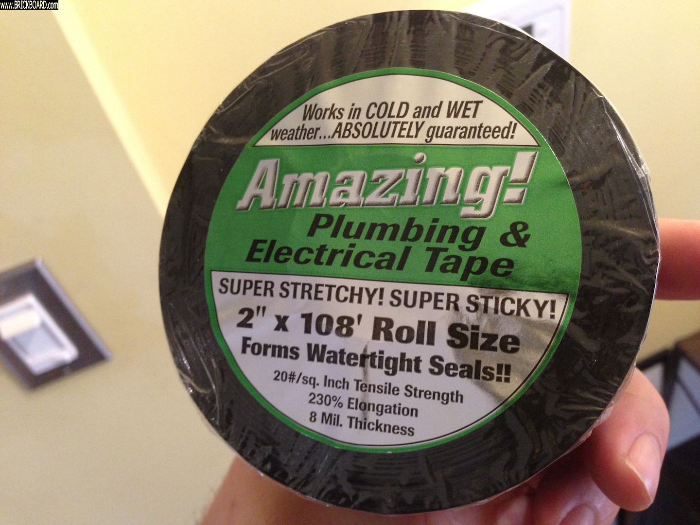 Volvo 200 -- Amazing Plumbing electrical tape