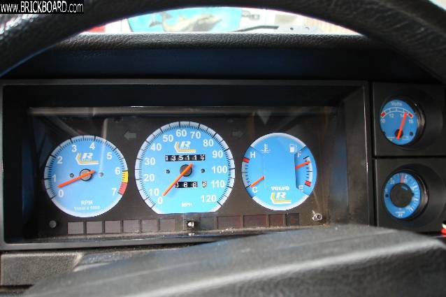 Volvo 200 -- New Gauge faces from Dave Barton